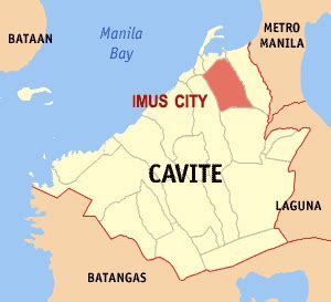 imus cavite map.